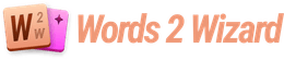 Words 2 Wizard